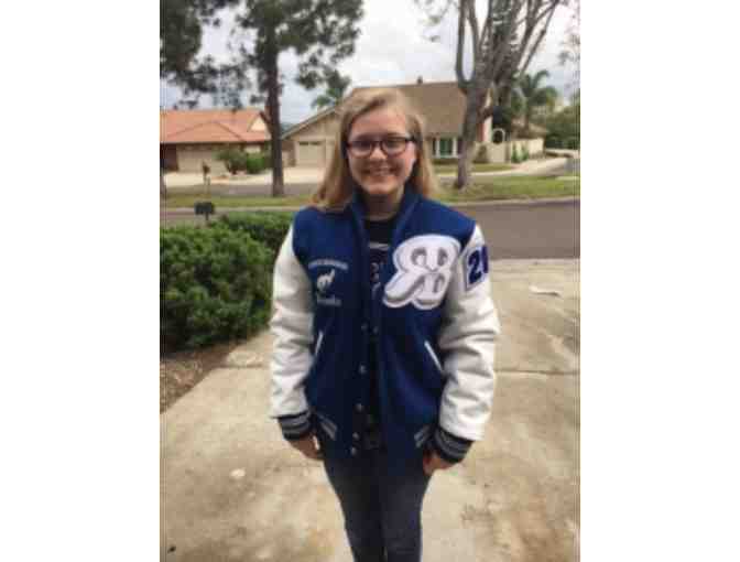 Rancho Bernardo Varsity Jacket - regular fit size choice XS to XL