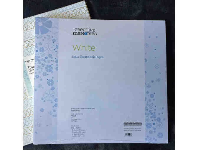 Handmade Tote filled with Creative Memories Supplies