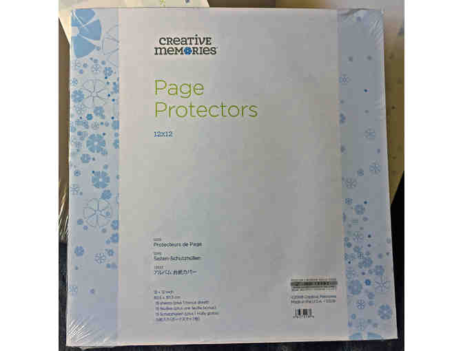 Handmade Tote filled with Creative Memories Supplies