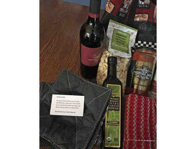 Filled Handmade Tote with Italian Feast