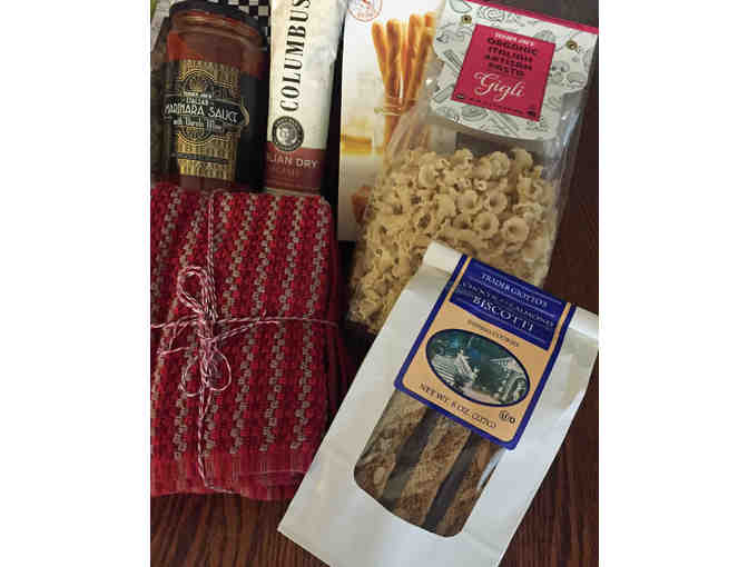 Filled Handmade Tote with Italian Feast