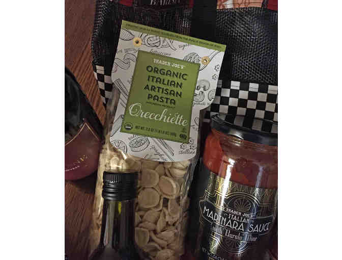 Filled Handmade Tote with Italian Feast