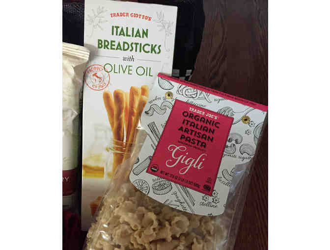 Filled Handmade Tote with Italian Feast