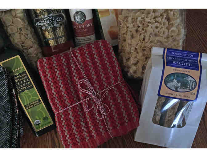 Filled Handmade Tote with Italian Feast