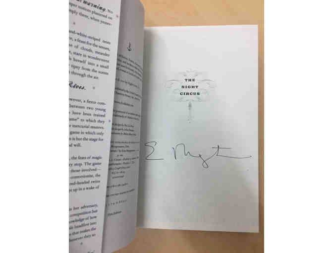 First Edition Signed Copy of Novel by Best-Selling Author, Erin Morgenstern