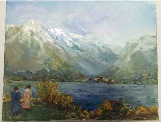 Original Impressionist Landscape Oil Painting by Maria Ossa