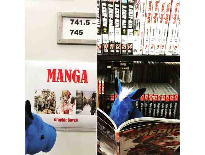 'Bucky' the Bronco Handmade Plushie