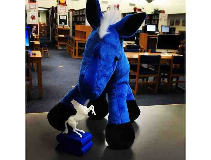 'Bucky' the Bronco Handmade Plushie