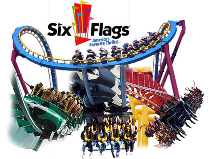(2) Six Flags Magic Mountain Tickets - Photo 1
