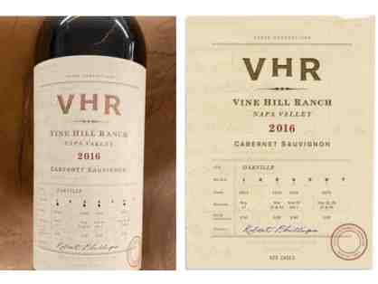 Vine Hill Ranch VHR Oakville Cabernet Sauvignon 2016
