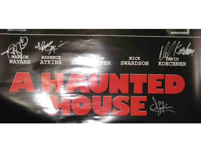 Signed Poster for 'A Haunted House' Movie