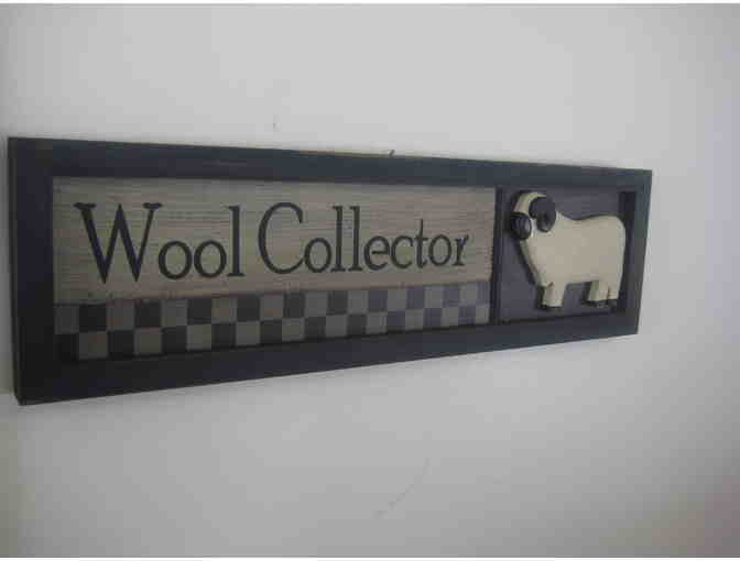 Wool Collector Sign
