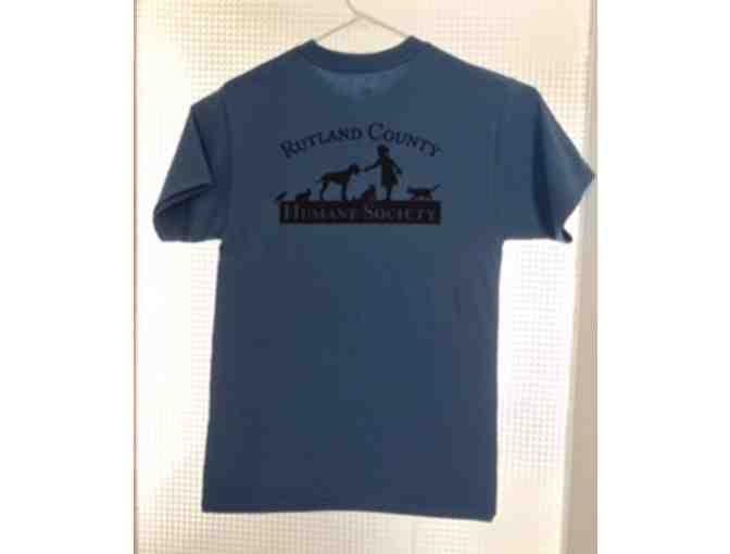 Rutland County Humane Society 'Give Them Shelter' T-Shirt Size Extra Large (Black Logo)