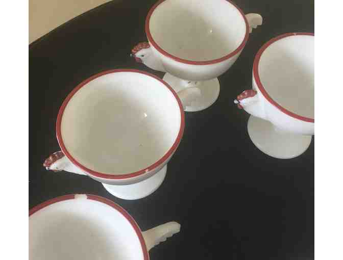 Set of 6 Chicken Dessert Cups