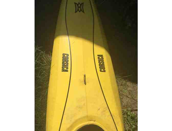 Gently Used Yellow Perception Corsica River Kayak