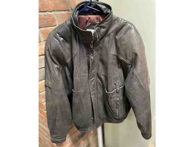 Men's Bow Street Station Genuine Leather Jacket - Photo 1
