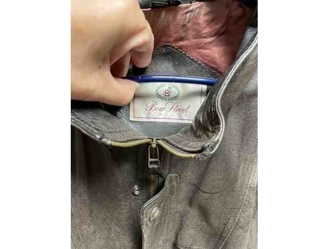 Men's Bow Street Station Genuine Leather Jacket - Photo 3