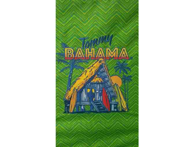 Tommy Bahama Hi Boy Chair - Green/Blue/Yellow Stripes