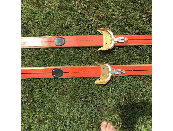 Trak Used No-Wax Fishscale Cross Country Skis