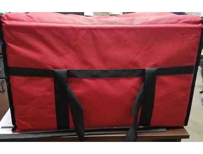 Choice Red Large Insulated Nylon Cooler Bag