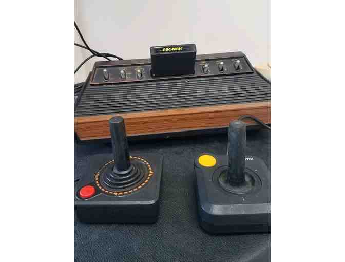 Atari Video Game Console with Games