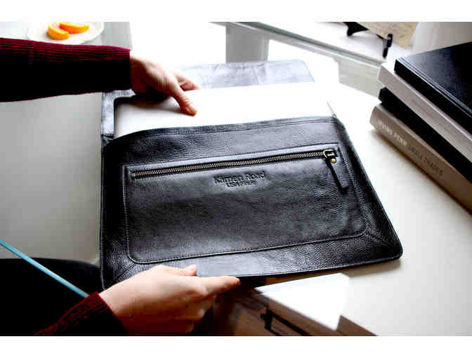 Portfolio/Laptop Case in Black