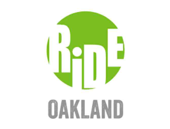 RIDE Oakland: Five Indoor Cycling Classes