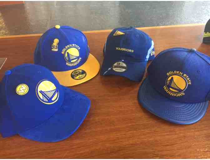 Baseball caps for Warriors fans (4 caps)