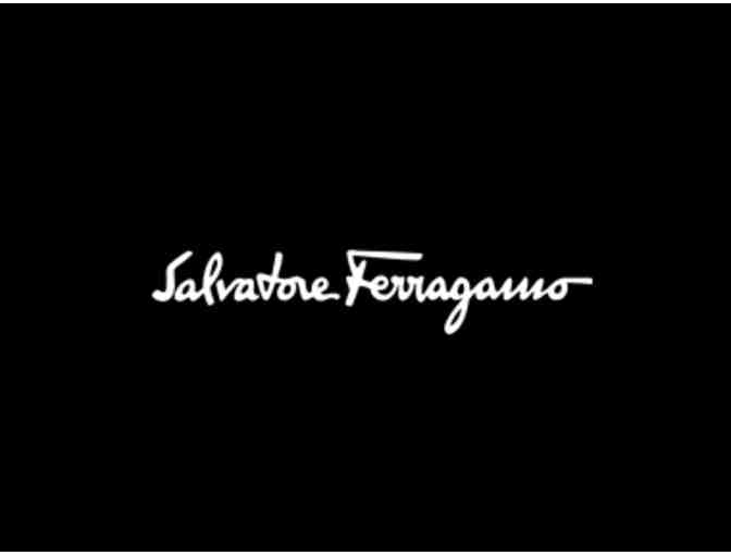 Salvatore Ferragamo: Gold Gancini Clutch Woman's Handbag