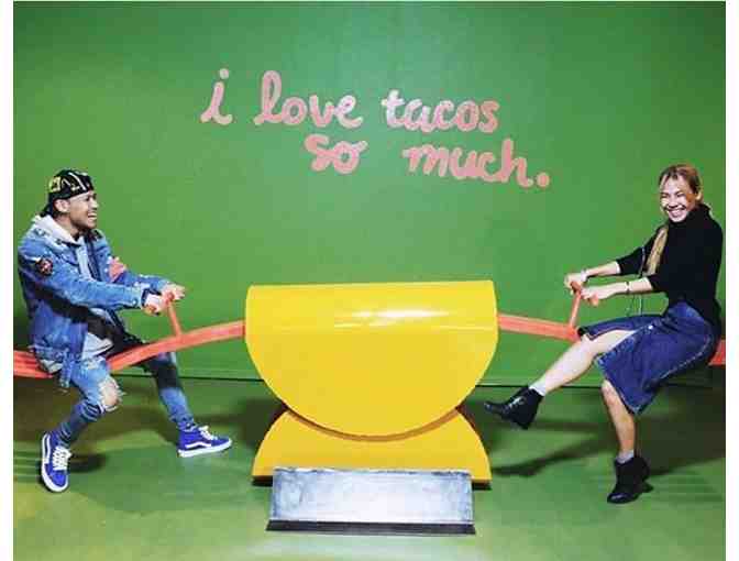 Two Tickets and Two T shirts for Tacotopioa