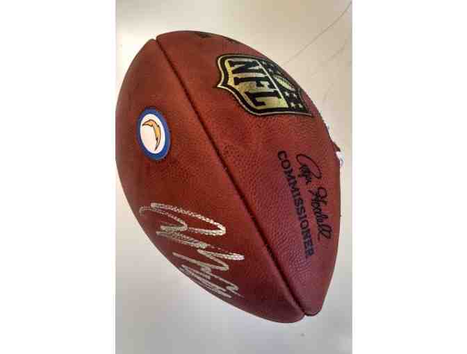 #99 Joey Bosa Autographed Football