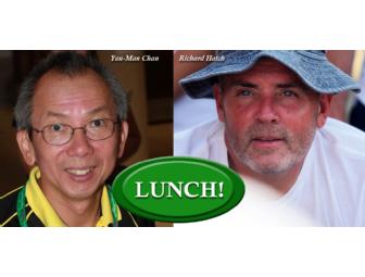 Amazing Opportunity!! Lunch with Richard Hatch and YauMan Chan!!
