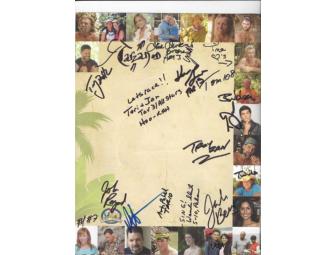 Autograph book from Hearts of Reality with  80 Stars autographs