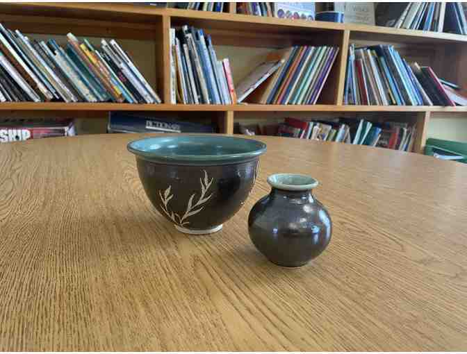 Matlak Mayforth Ceramic Bowl and Vase