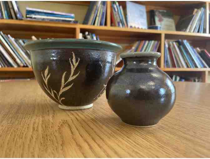 Matlak Mayforth Ceramic Bowl and Vase