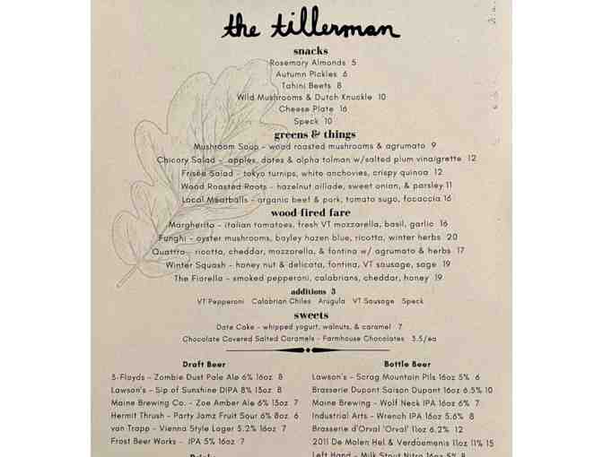 The Tillerman Restaurant and Inn