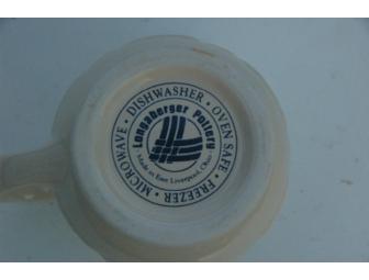 Longaberger Pottery Pitcher