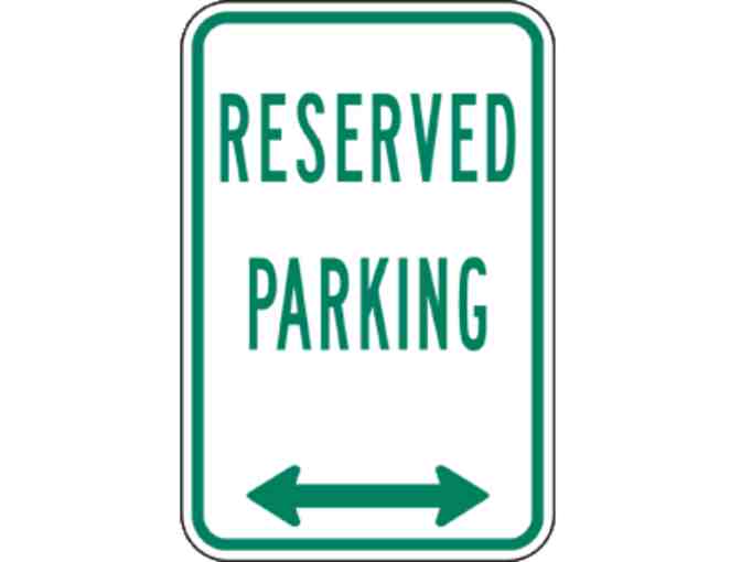Reserved Front Circle Parking Spot for Panther Day! (9/28/2018)