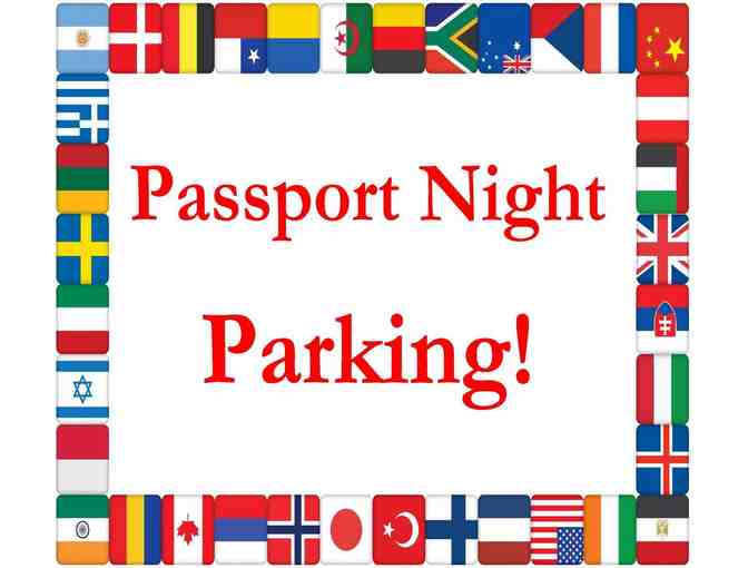 Reserved Host Table &Reserved Front Circle Parking Spot for Passport Night! (11/16/2018)