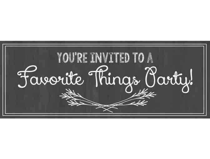 'Favorite Things Party' Pre-Holiday (December 2018)