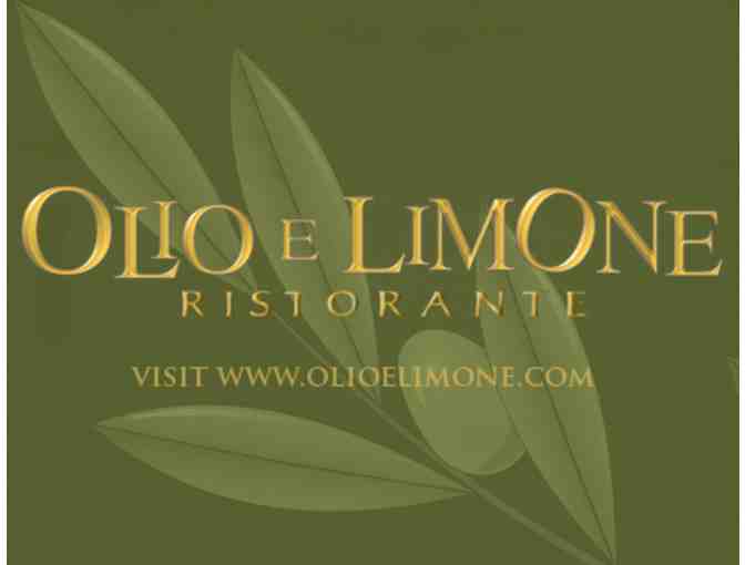 Olio e Limone: $75 Dining Certificate