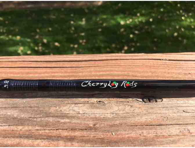 8.5' 4 WT 4 PC Custom Rod from CherryLog Rods