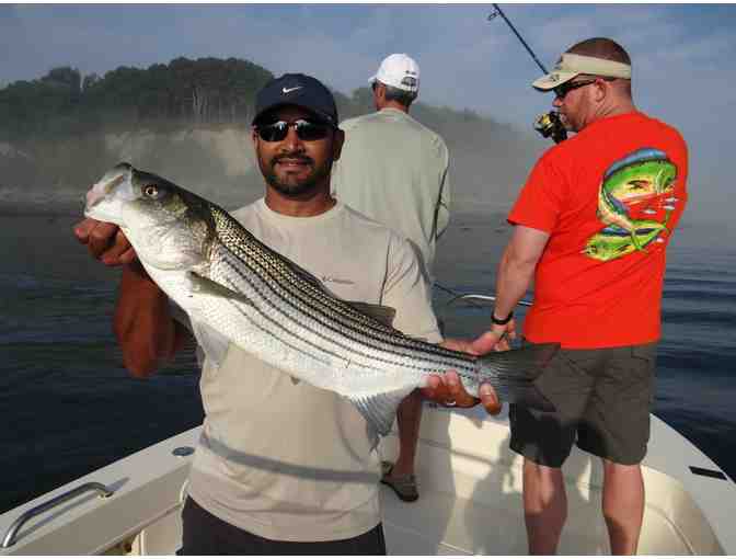 5-Hour Guided Fishing Charter for Two Anglers on Boston Harbor