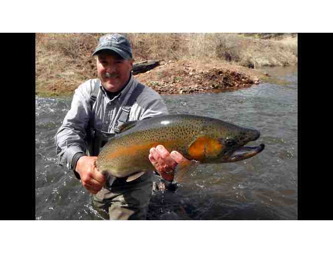 Guided Fly Fishing for 2 at the private Rainbow Falls Mountain Trout Club with Scott Long