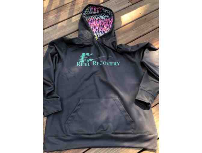 LIMITED EDITION Reel Recovery Fleece-Backed Hoodie - Size XL - TOP 19 BIDDERS WIN