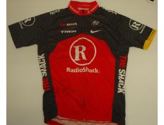 Lance Armstrong signed Team Radio Shack jersey