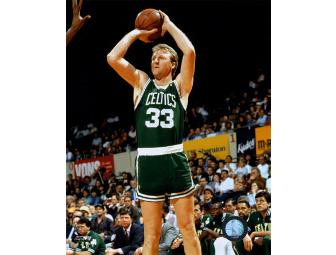Larry Bird autographed Boston Celtics jersey- custom framed