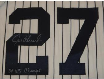 Joe Girardi autographed #27 World Series Jersey