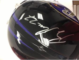 Ray Rice Autographed Ravens Helmet
