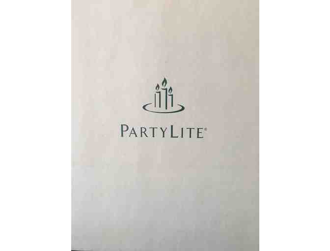 PARTYLITE VOTIVE SANTA CANDLE SET
